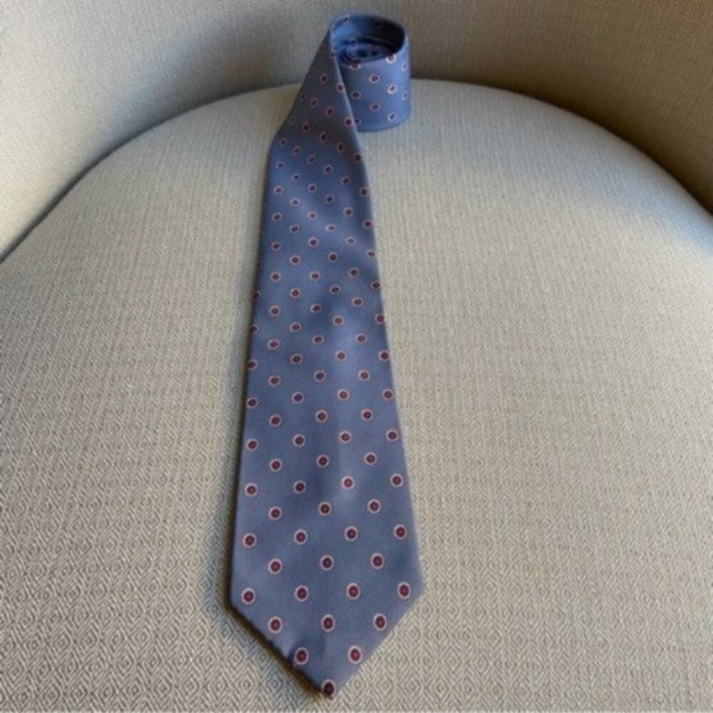 Vintage Geometric Pattern Tie